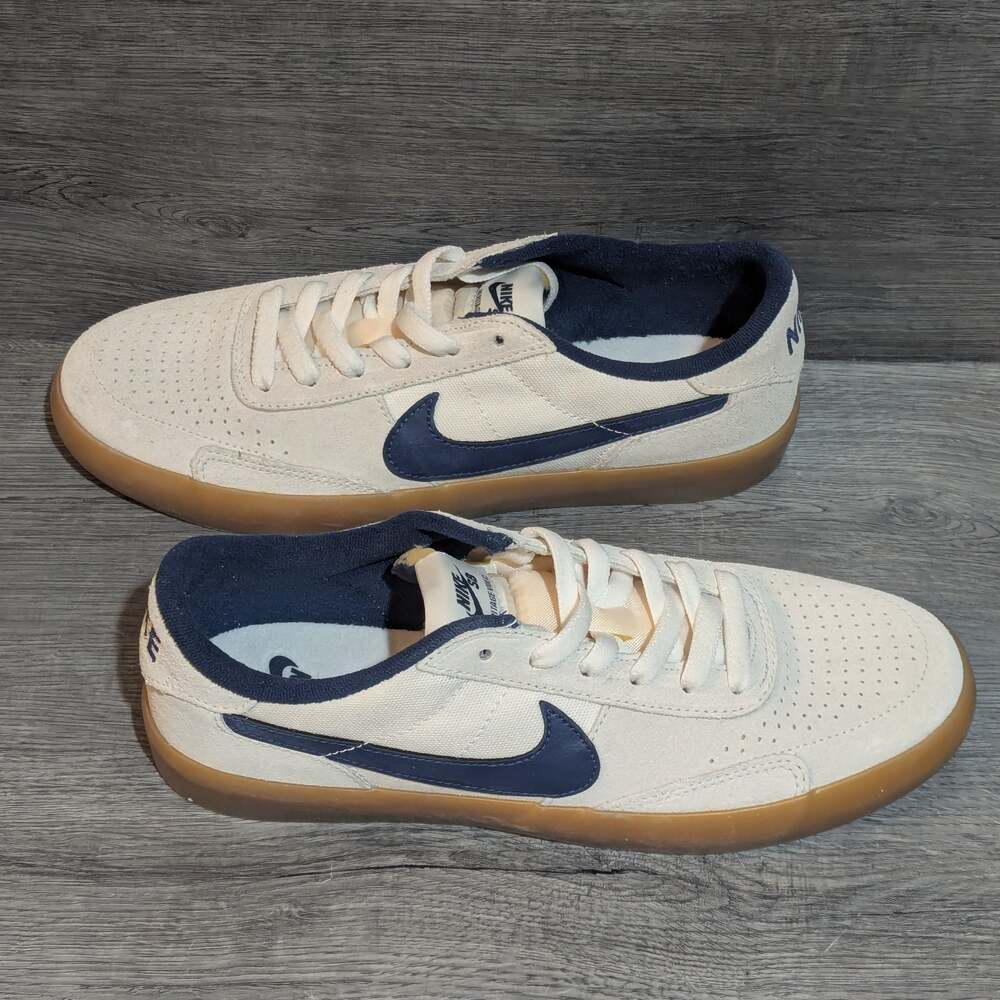 Nike SB Heritage Vulc Summit White Navy Size Men's 7 / Women's 8.5